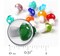 Murano Handmade Lampwork Glass Smooth Loose Beads Holes Beads Fit Jewelry Making Findings Charm Mushroom Bead Mixed Color Fashion